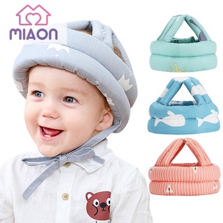 miaon Toddler Safety Helmet Hat Open-top Anti-collision Protective Cap Baby Infant Head Protection Soft Hat Helmet