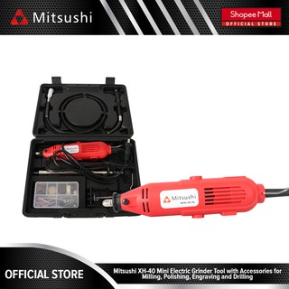Mitsushi XH-40 Mini Electric Grinder Tool w/ Accessories for Milling, Polishing, Engraving and Drill