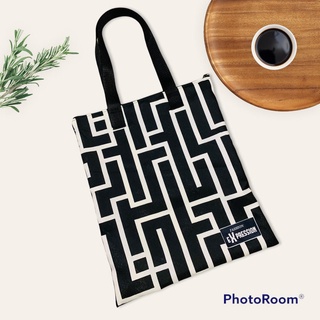 ◑☑Fashion Expression Canvas Tote bags shoulder bag sling bag casual bag