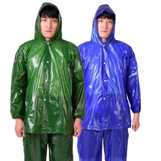 （COD）H-883 Unisex Water Proof Raincoat Terno with Hood