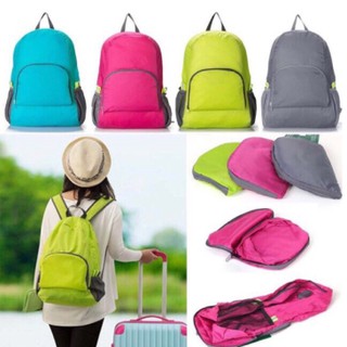 BB005 2 Way Foldable Water Proof Bag Pack Back Pack