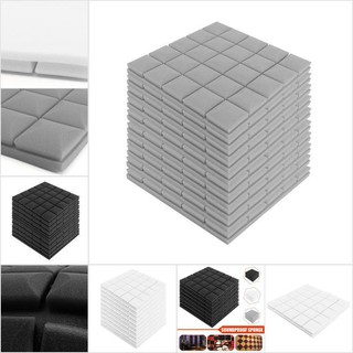 【maud•AND】5x-500x500x50mm Acoustic Foam Panel Soundproof Absorption Sponge For (1)