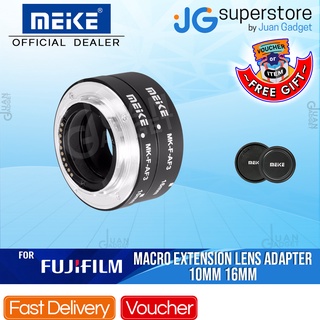 Meike MK-F-AF3A Auto Focus Macro Lens Adapter 10mm 16mm for Fujifilm Fuji Camera