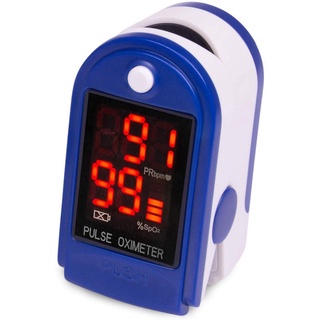 Oximeter Finger Pulse Oximeter Fingertip Pulse Saturation Blood Oxygen Oximeter for Family and Adult