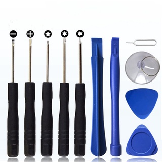 6/10/11in 1 Mobile Phone Repair Tools/ Opening Screwdriver Set for iPhone iPad Laptop / Computer Disassemble Hand Tool Kit / Spudger Pry Opening Tool Disassemble Tools