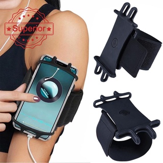 Mobile Phone Wristband Running Arm Band Silicone 360-degree Bag Phone Arm Wristband Mobile Z2J0