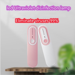 Portable UV Sterilizer Handheld Sterilization Wand UVC Germicidal Lamp Ultraviolet Sanitizer Light