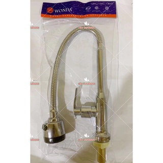 Stainless flexible kitchen sink faucet W-5518