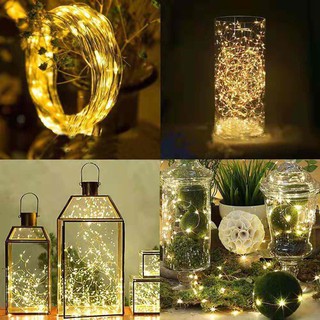 Party Micro String lights Christmas Lights Fairy light battery operated decor led Party Decor Light