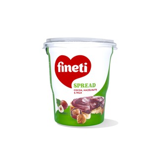 【High-end】✵✧✹Fineti Hazelnut Spread with Cocoa 400g (Pack of 2)