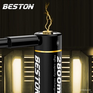 ❏Beston 2800wHm AA Rechargeable Battery with Micro USB Input 2pcs battery+USB charging cable (3)