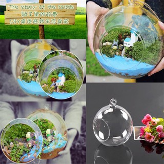 🔥【NEWLIFE】 8cm Hanging Glass Flowers Plant Vase Terrarium Container