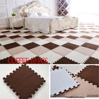 Baby Crawling Puzzle Mat Plush Foam Carpet Tiles for Kids P45 EACH (1)