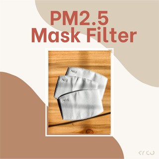 PM2.5 Activated Carbon Face Mask Filter