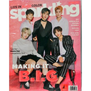 Sparkling: Fall 2017 Edition, Featuring: B.I.G and Wanna One, KPOP, BRAND NEW MAGAZINE