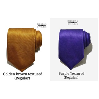 Textured Silky Necktie for weddings (8cm width)