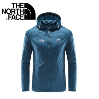 The North Face High Quality Waterproof Windbreaker Jacket 2021 New Elastic Loose Wear-resistant Outdoor Sports Windbreaker
