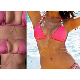 Sexy Body Belly Waist Chain Bikini Beach Harness Necklace