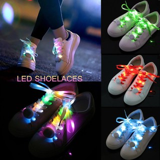 LED Luminous Colorful Lace Nylon Fluorescent Shoe Lace