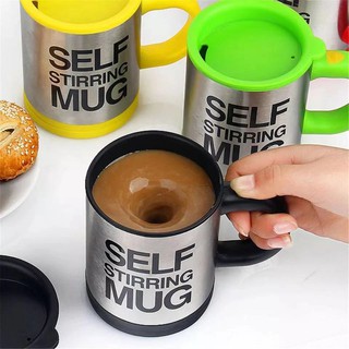 Automatic Self Stirring Mug Coffee Milk Mixing Mug Stainless Steel 400ml