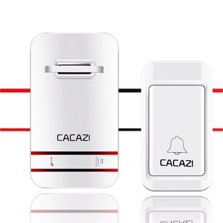 CACAZI 38 Tone Waterproof Wireless Doorbell V027G