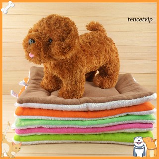 【Vip】Pet Bed Fleece Cushion Pad Dog Cat Puppy Bed Indoor Cozy Soft Warm Sleep Mat