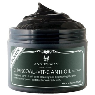 Annie's Way Charcoal Black Jelly Mask 250ml (1)