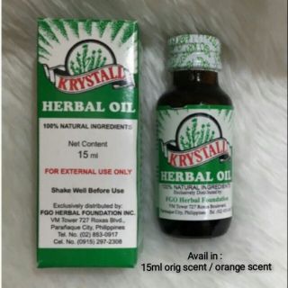Krystall Herbal Oil 15ml