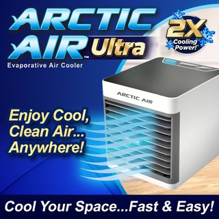 HG Arctic Air Ultra Evaporative Portable Mini Air Conditioner Personal Space Cooler Eco Humidifier