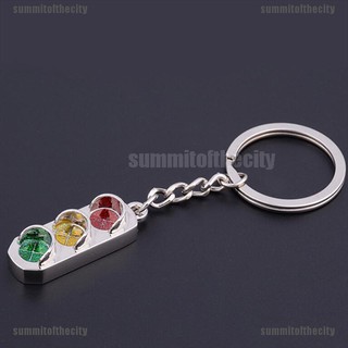 [YSUM] New Mini Traffic Light Car Key Ring Chain Classic 3D Keyfob Keychain Gift RUY (4)