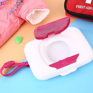 Baby Wet Wipes Case Kids Wet Tissue Holder Dispenser Storage Bag (6)
