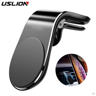 Car decoration♟✢USLION Magnetic Car Phone Holder Stand in Car For iPhone 11 Samsung S10 S9 Air Vent