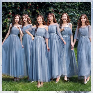 【Available】Women Elegant Bridesmaid Dress Gown Wedding PartyDinner Evening Maxi Dresses【1