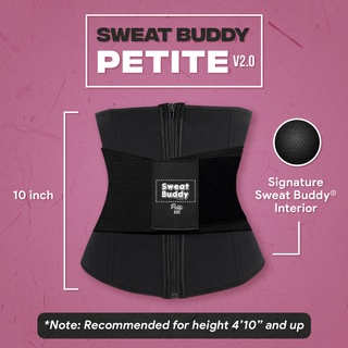 Sweat Buddy Petite V2.0 by Booty Bands PH - Sweat Belt Neoprene Waist Cincher Waist Corset (8)