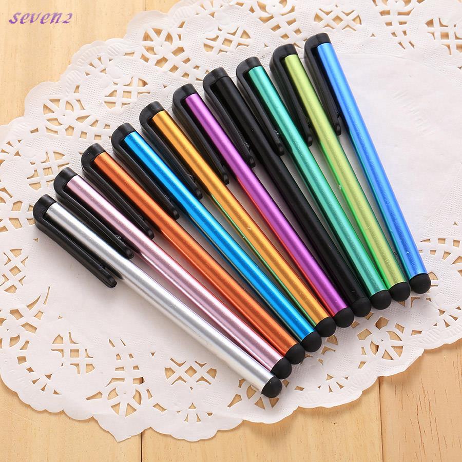 10pcs 7.0 Colorful Metal Screen Stylus Pen For Android Pad Phone Samsung Touch