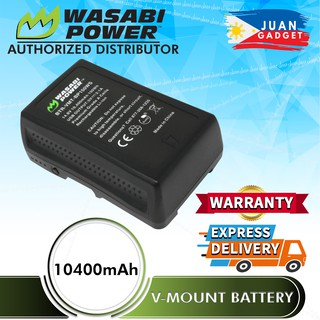 Wasabi Power V-Mount Battery BP150WS (14.8V, 10400mAh, 150Wh) for Broadcast Video Camcorder and othe