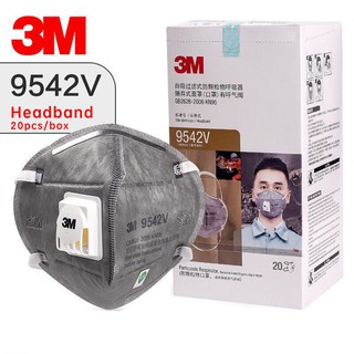 3M 9542v KN95 Mask (10/20PCS) Protective KN95 Facemask