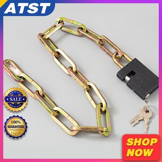 ATST # Chain lock security anti-theft chain lock Universal Chain Lock Security Lock With Key