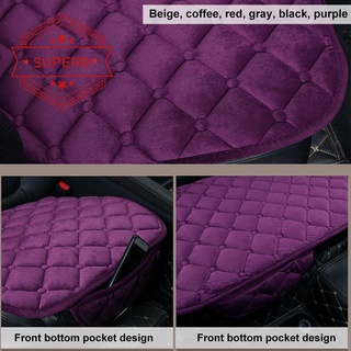Winter Warm Car Seat Cover Universal Soft Seats Cushion Seat For Car Front Back Truck Suv Z8D1