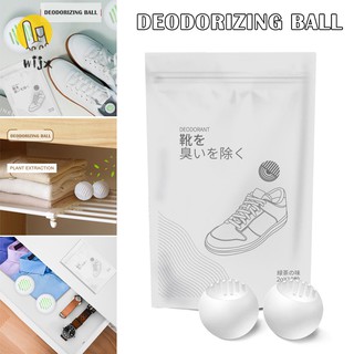 WiJx❤❤❤Summer Korean 10 Pcs Odor Eliminator Ball Removal Deodorant for Shoes Sneakers Cabinet Drawer (1)