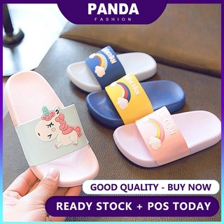 ❀PA.F kids fashion unicorn slippers cute cartoon cod for boys and girls ks36