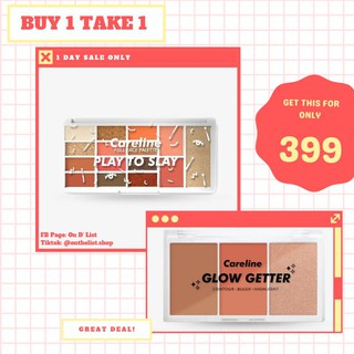 BUY 1 TAKE 1 (CARELINE PLAY TO SLAY + ANOTHER PALETTE)