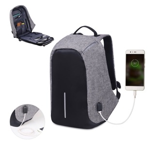 Anti-theft bagpack Laptop Backpack with USB charging port