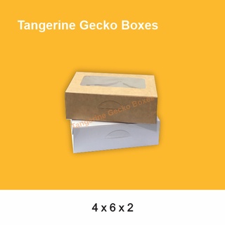 PASTRY BOX (4 x 6 x 2) - 25 pcs / pack