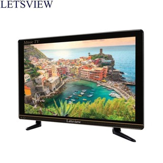 Letsview 22 inch LED TV HD Television (Black)
