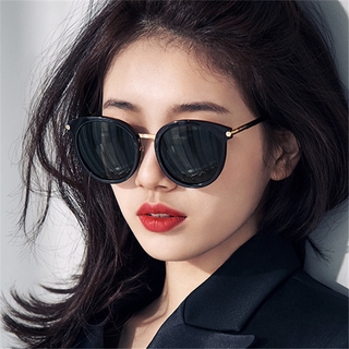 Fashion Korean Style Xiuzhi Sunglasses Colorful Women's Large Frame Sunglasses Vintage Round Frame Sunglasses Uv Protection Glasses Glasses