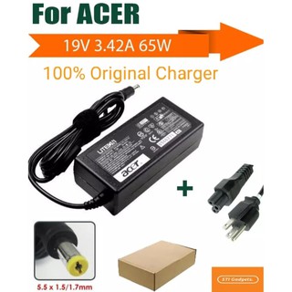 Laptop notebook charger adapter Acer 19v 3.42a 65w Acer Aspire E11 E14 E15 ES1 Series 5.5mm*1.7mm