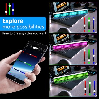 Sound Control Light Phone APP Control Voice-Activated Pickup Rhythm Lights Colorful Music Light (5)