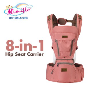 【Ready Stock】Baby Carrier ﹉♤Mimiflo® 8-In-1 Baby Hip Seat Carrier