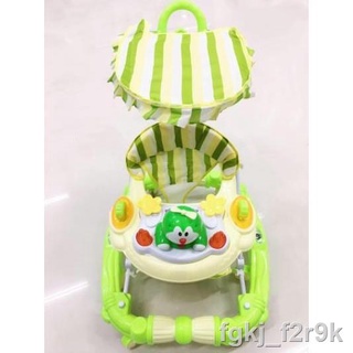 pop♚♝2 in 1 Baby Walker And Rocker with Toys And Music Walker